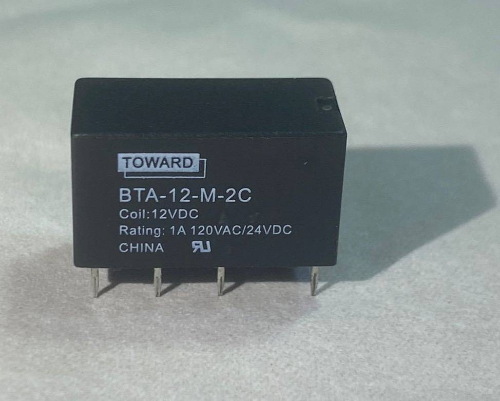 Toward Relay 12V DC 8-PIN (1A-120VAC/24VDC) - BTA-12-M-2C