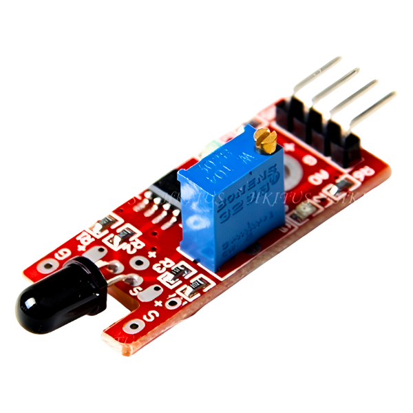 Flame Sensor Module 4 Pin - High Sensitivity Detection | Electra Store ...