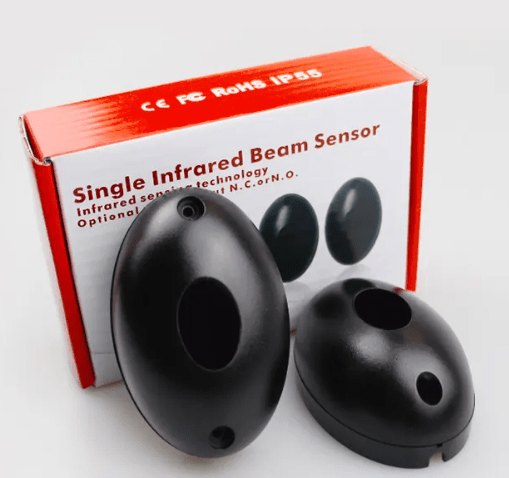 Single Infrared Beam Sensor 20m Range Photoelectric Infrared Detector