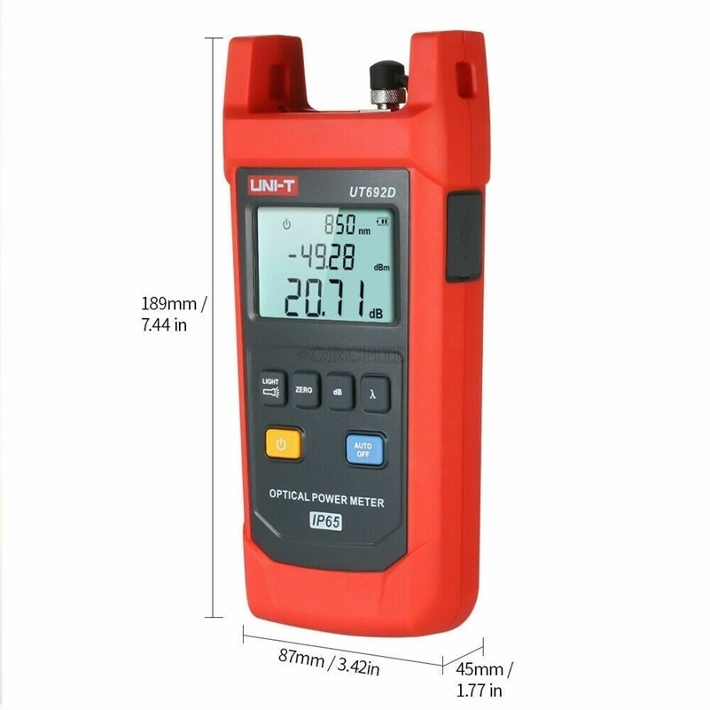 UT692D Handheld Optical Power Meter