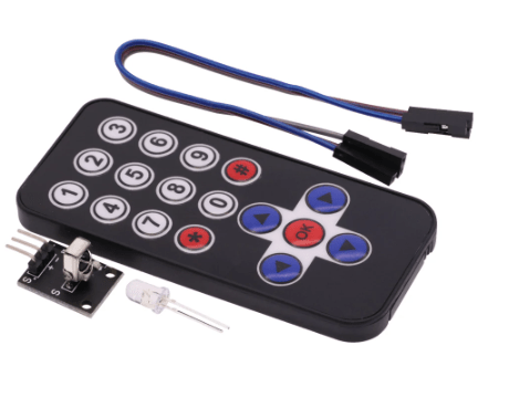 Infrared Remote Control With IR Receiver Module Kit
