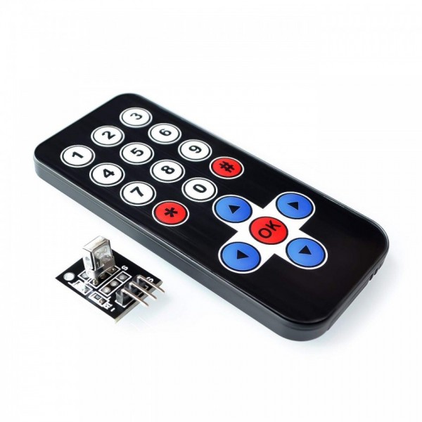 Infrared Remote Control With IR Receiver Module Kit