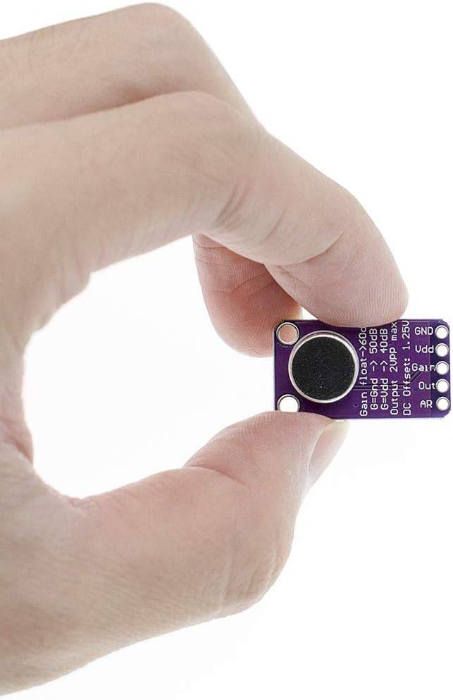 MAX9814 Electret Microphone Amplifier Module AGC Auto Gain Control for Arduino