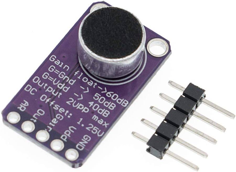 MAX9814 Electret Microphone Amplifier Module AGC Auto Gain Control for Arduino