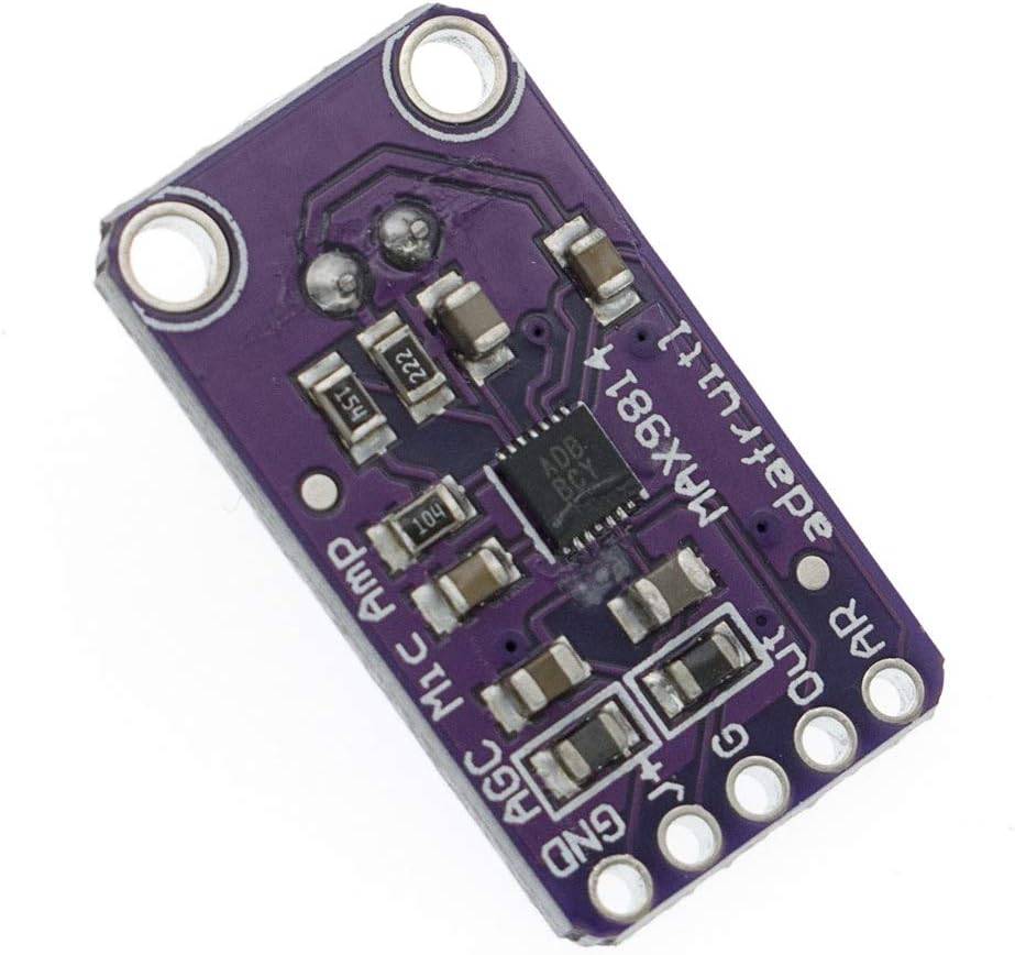 MAX9814 Electret Microphone Amplifier Module AGC Auto Gain Control for Arduino