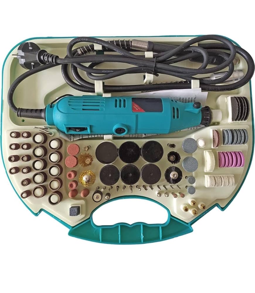 DIE GRINDER Multifunctional Mini Rotary Drill 130W Kit 211PCS