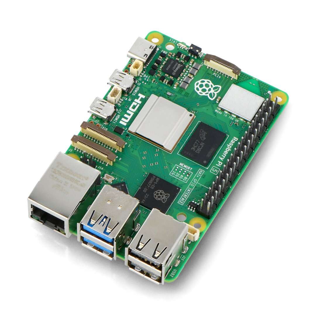 Raspberry Pi 5 Computer Model B – 8GB RAM – Made in UK