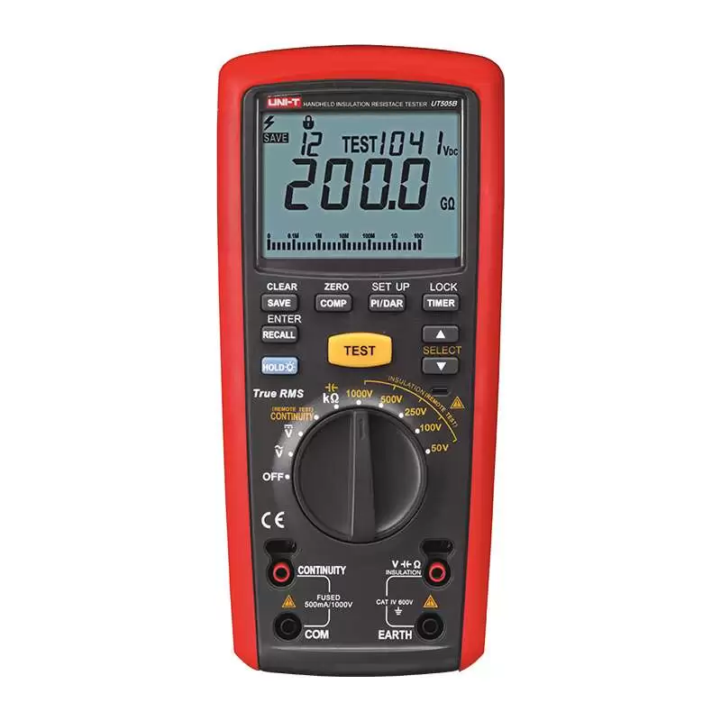 UNI-T UT505B Handheld Insulation Resistance Tester