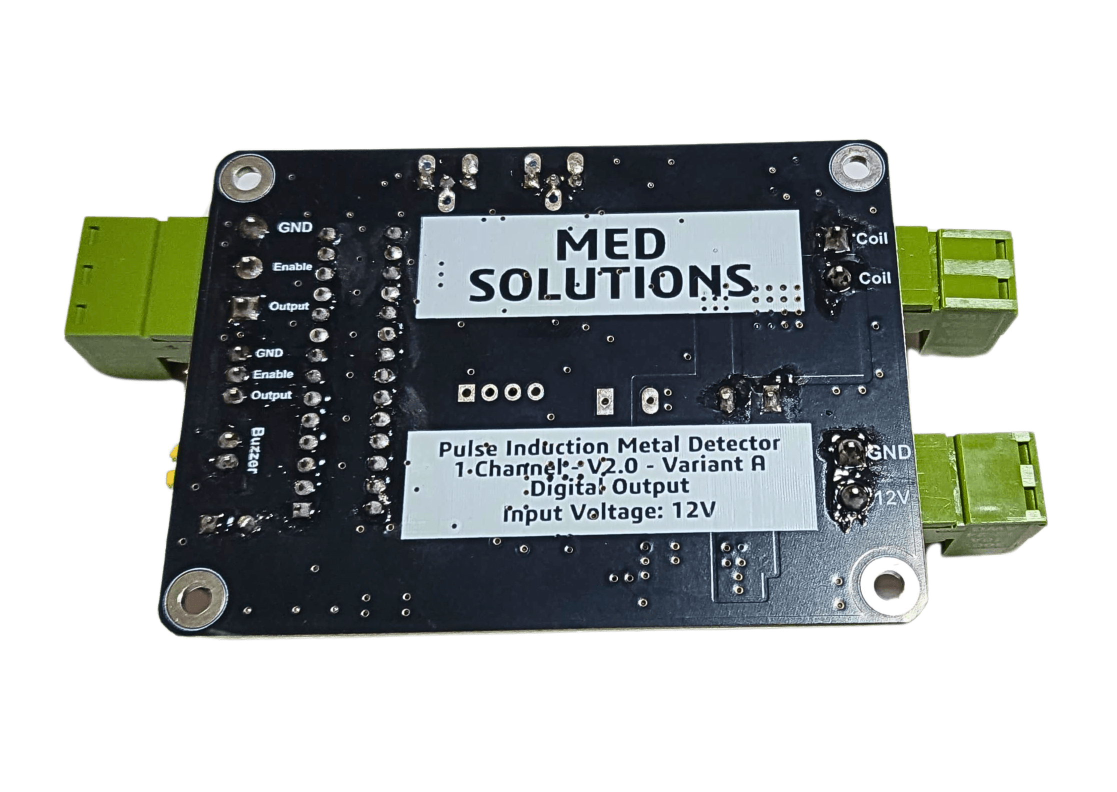 Pulse Induction Metal Detector – Digital Output - Single Channel