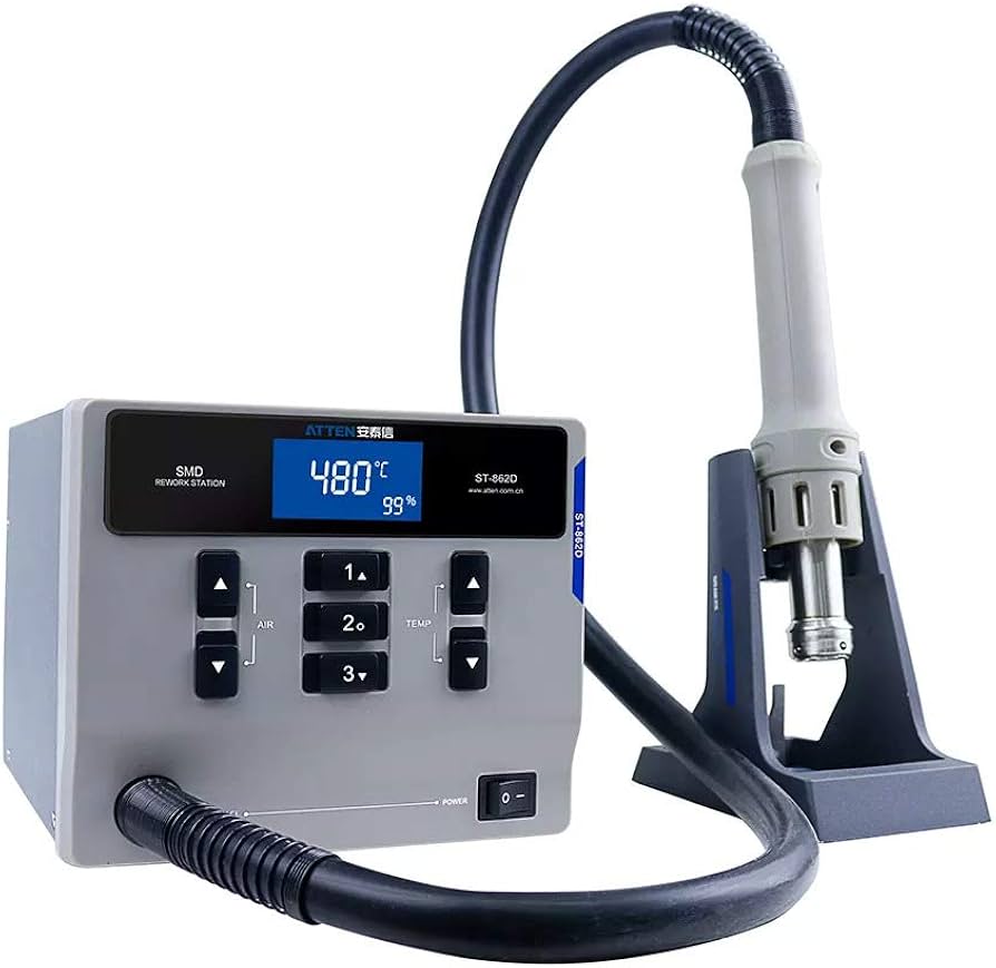 ATTEN® ST-862D Professional Hot Air Station – Precision Rework Solution