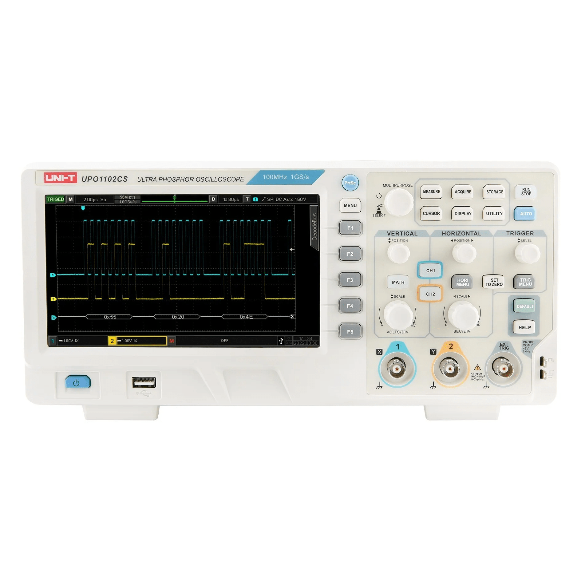 UNI-T UPO1102CS Digital Oscilloscope