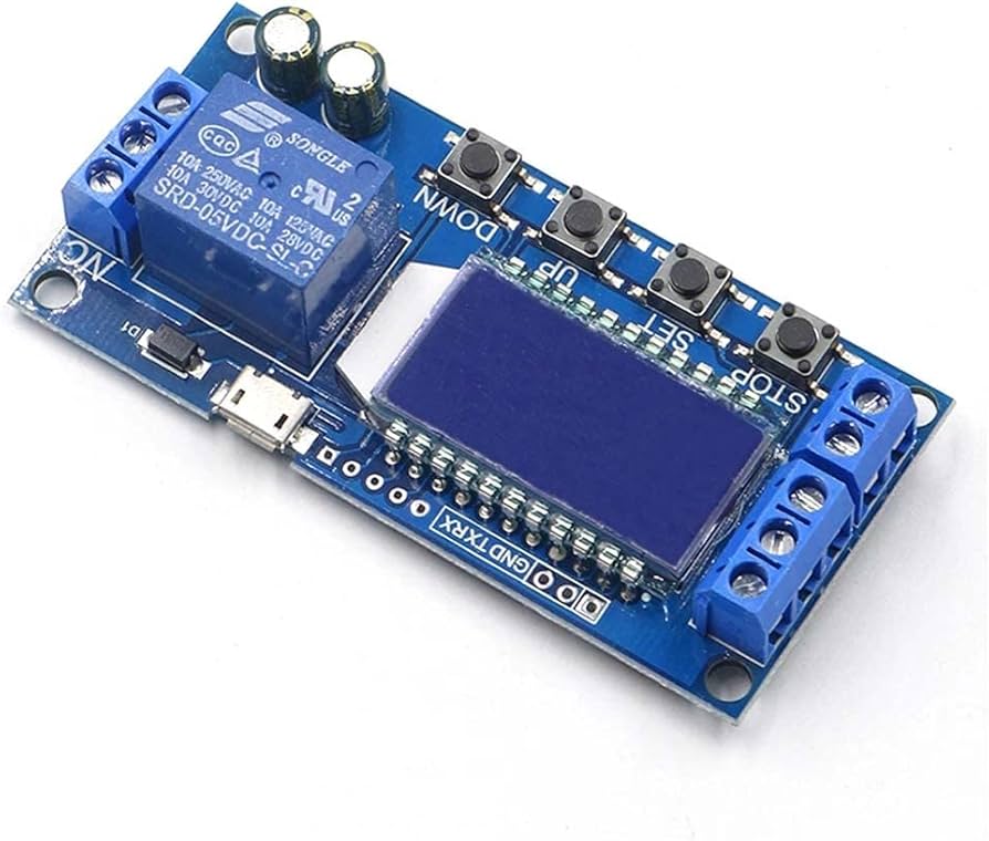 XY-LJ02 Timer Relay Delay & Trigger Switch Module With LCD