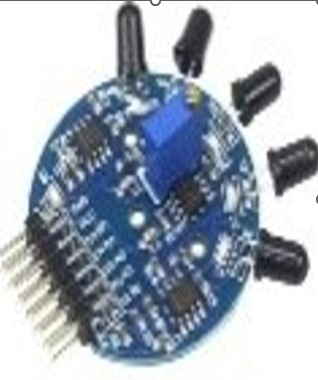 5 Channel Analog Digital Flame Sensor Module