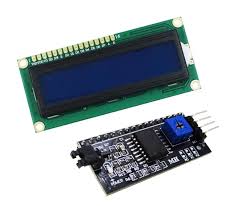 LCD 1602 (16x2) with Blue Backlight & Pre-Soldered I2C Interface