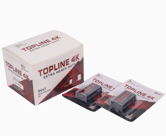9V Topline Extra Heavy Duty Battery