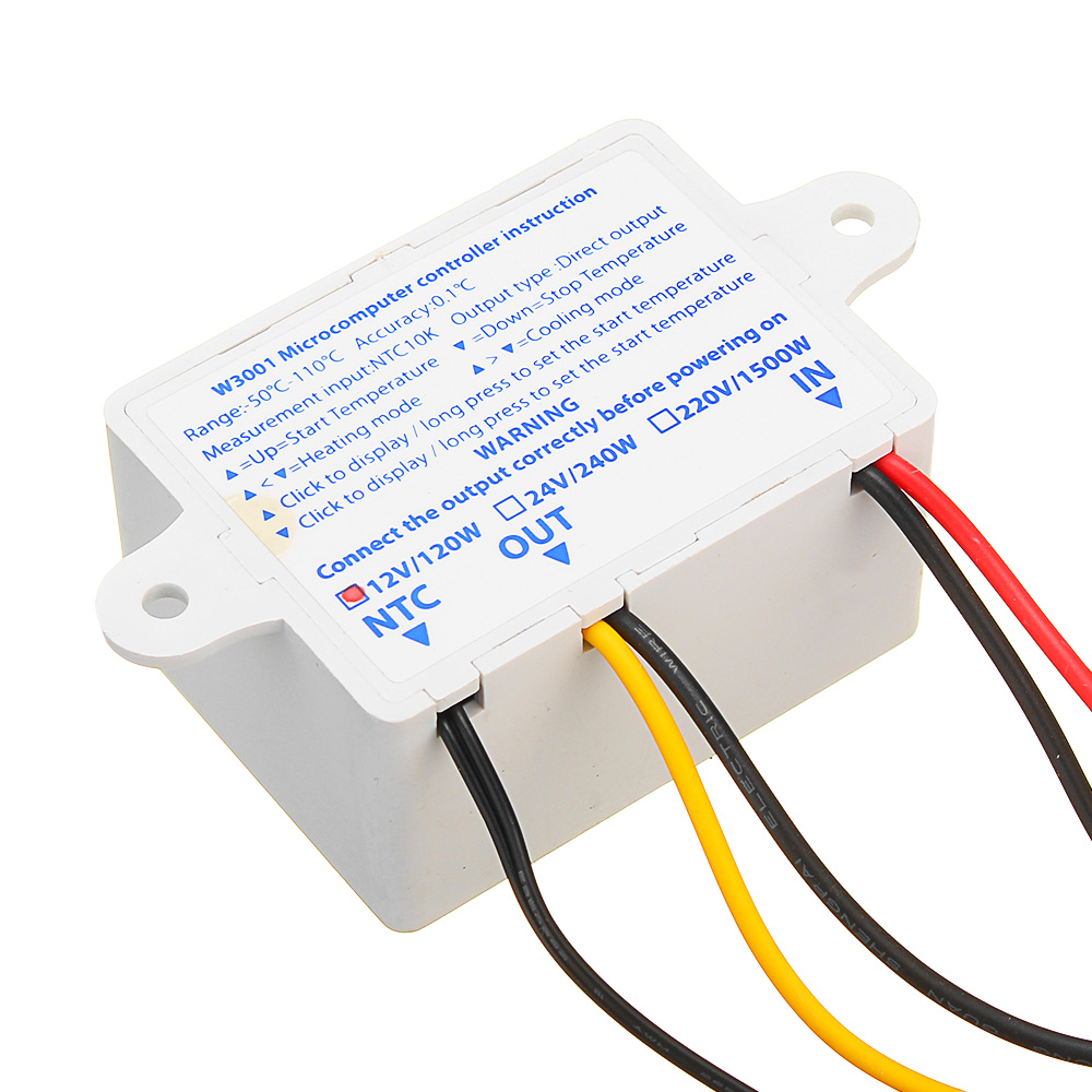 XH-W3001 220VAC 1500W Digital Temperature Controller