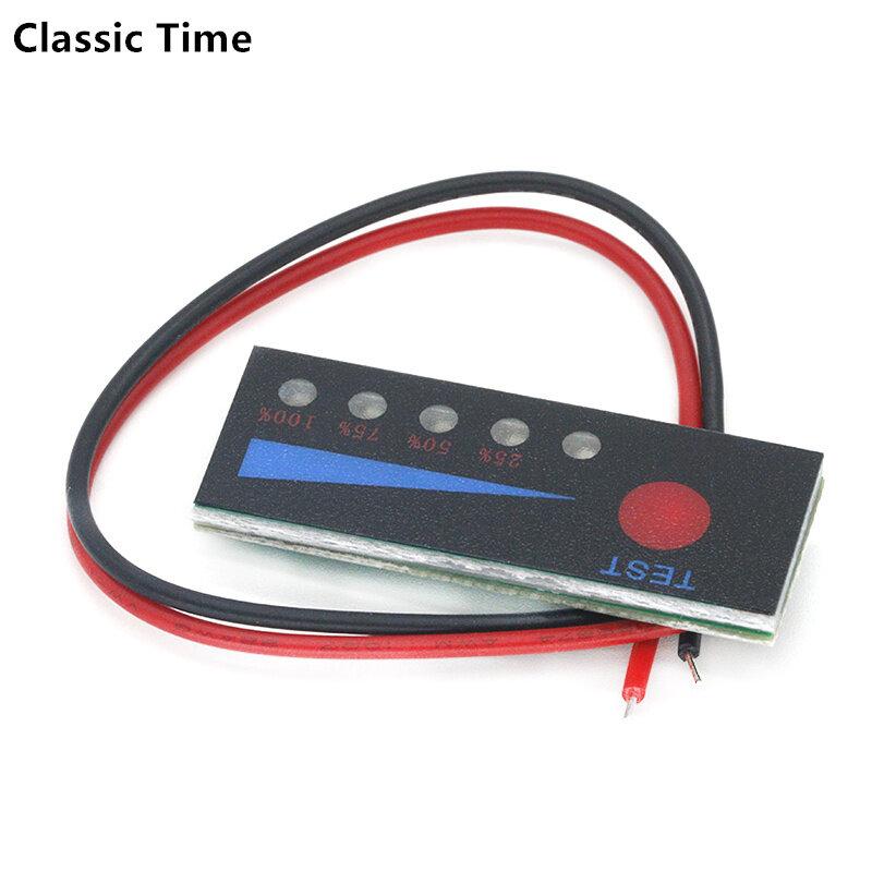 18650 Li-ion Lipo Lithium 12V Lead Acid Battery Level Indicator Tester LCD Display Meter Module