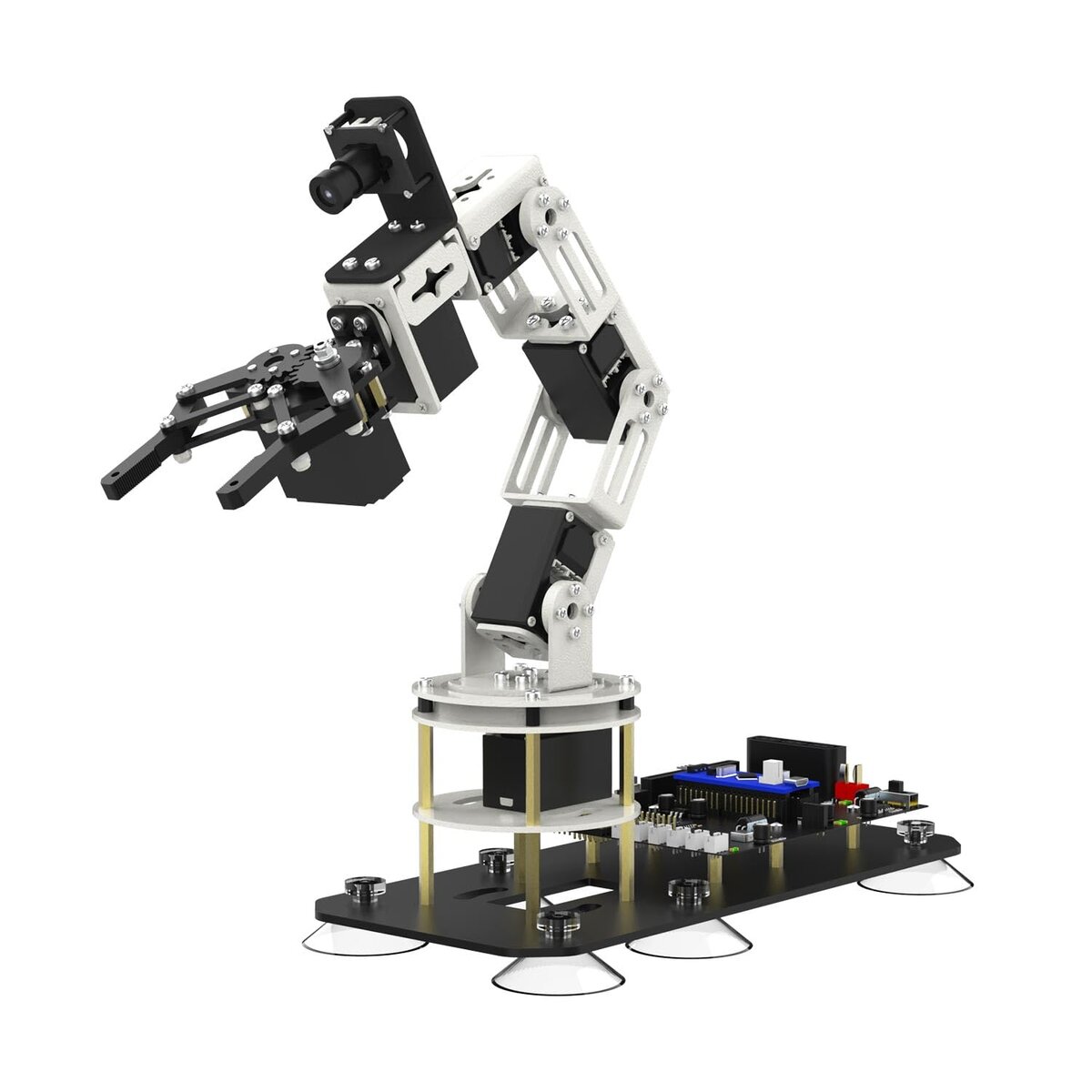 DOFBOT SE AI Vision Robotic Arm – 6DOF Precision Control - Electra Store