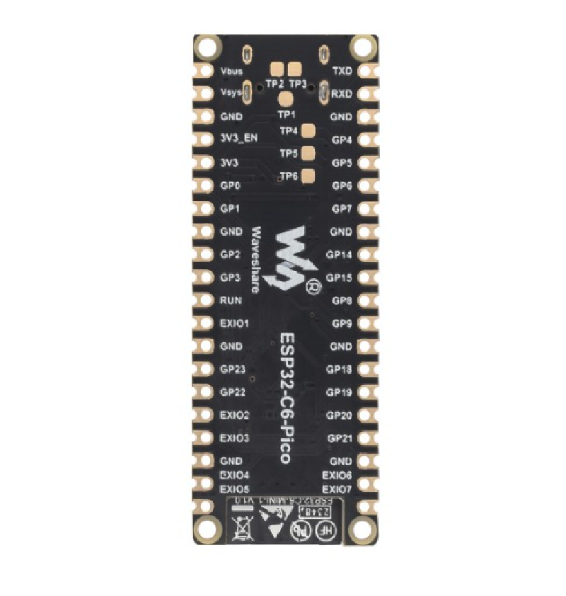 WaveShare ESP32-C6 Pico Mini development board