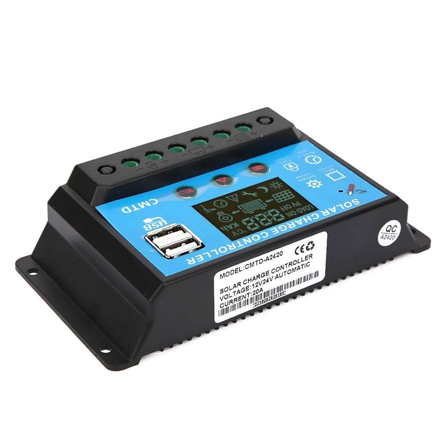 Solar Charge Controller Regulator( 12V/24V ) 10A
