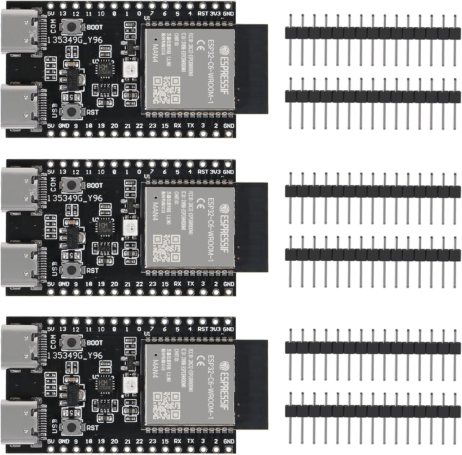 ESP32-C6-WROOM-1 ESP32-C6 ESP32-C6-WROOM-1-N4 Development Board