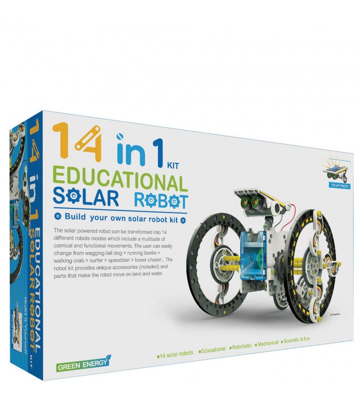 SolarBot  14 In 1 Educational Robot Kit