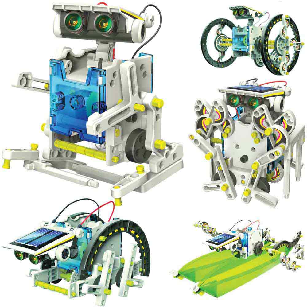 SolarBot  14 In 1 Educational Robot Kit