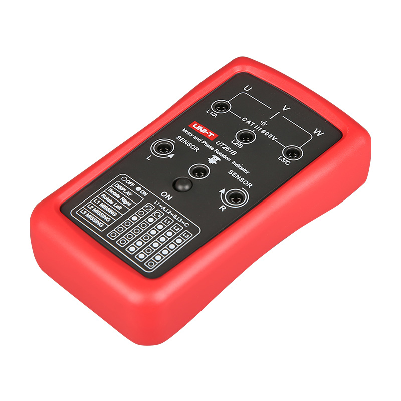 UNI-T UT261B Phase Sequence and Motor Rotation Indicators