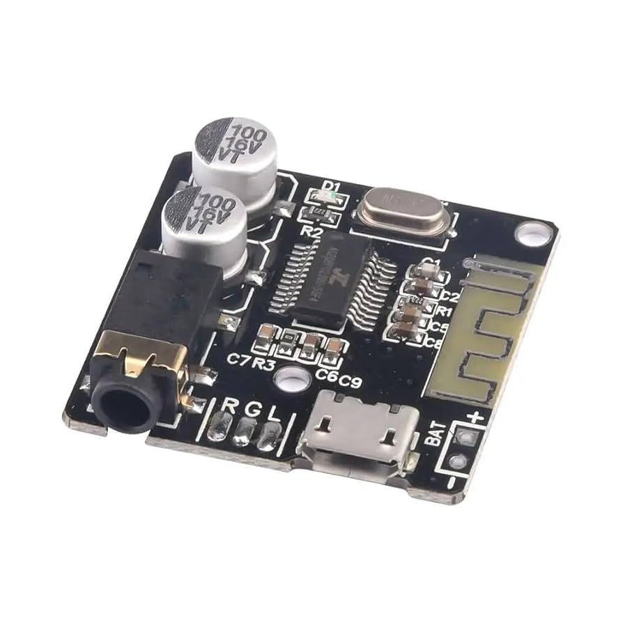 Mini Bluetooth Audio Receiver Board BT5.0 with micro USB