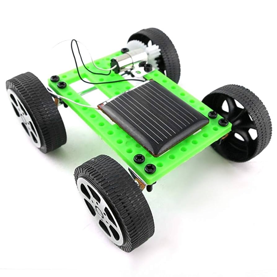 DIY Solar-Powered Robot Car