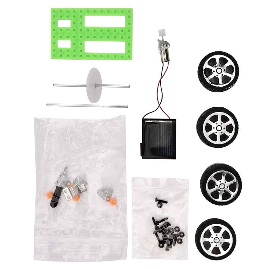 DIY Solar-Powered Robot Car