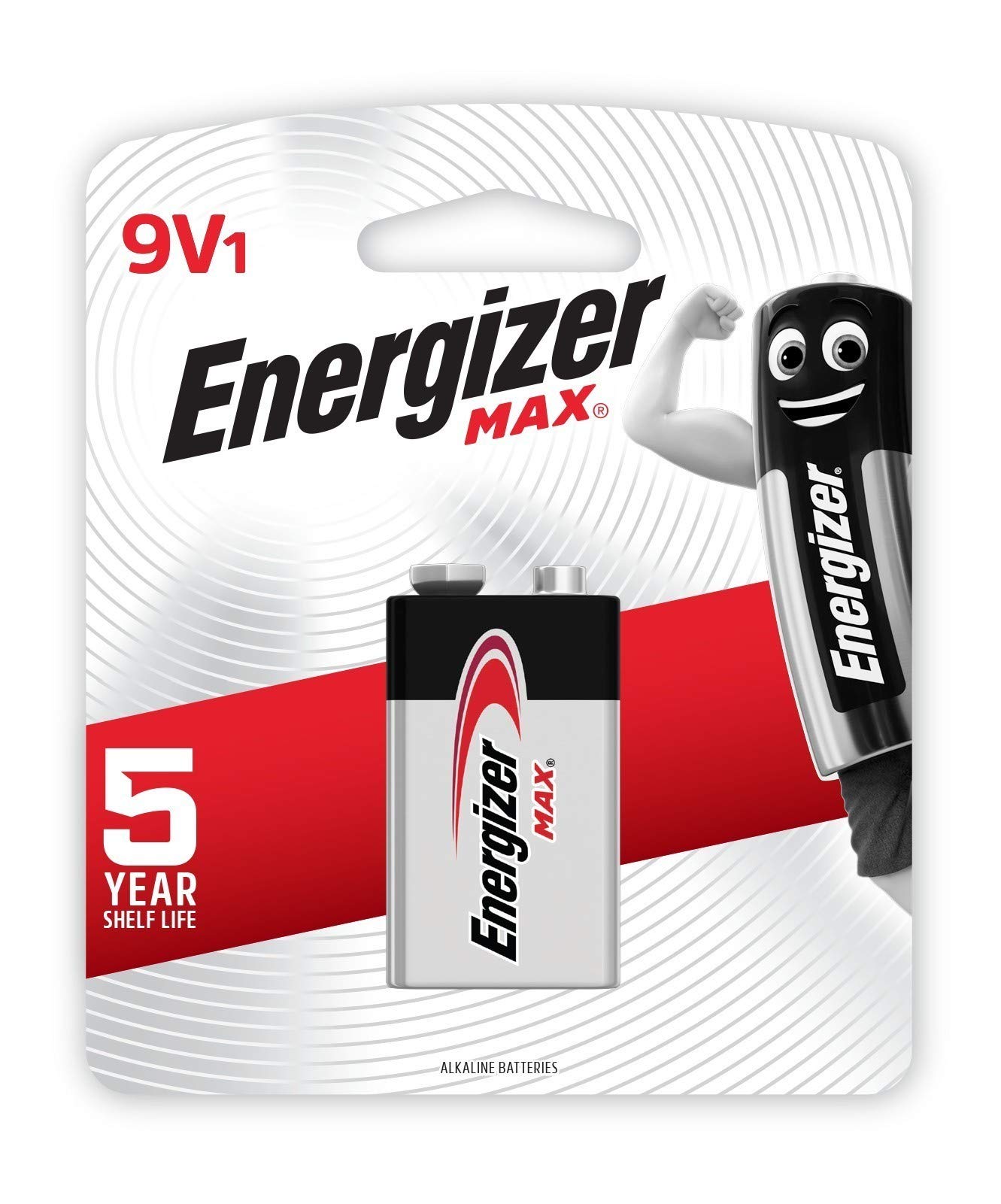 Energizer Alkaline MAX 9V Battery