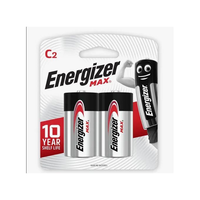 Energizer Max Alkaline  C2 Batteries