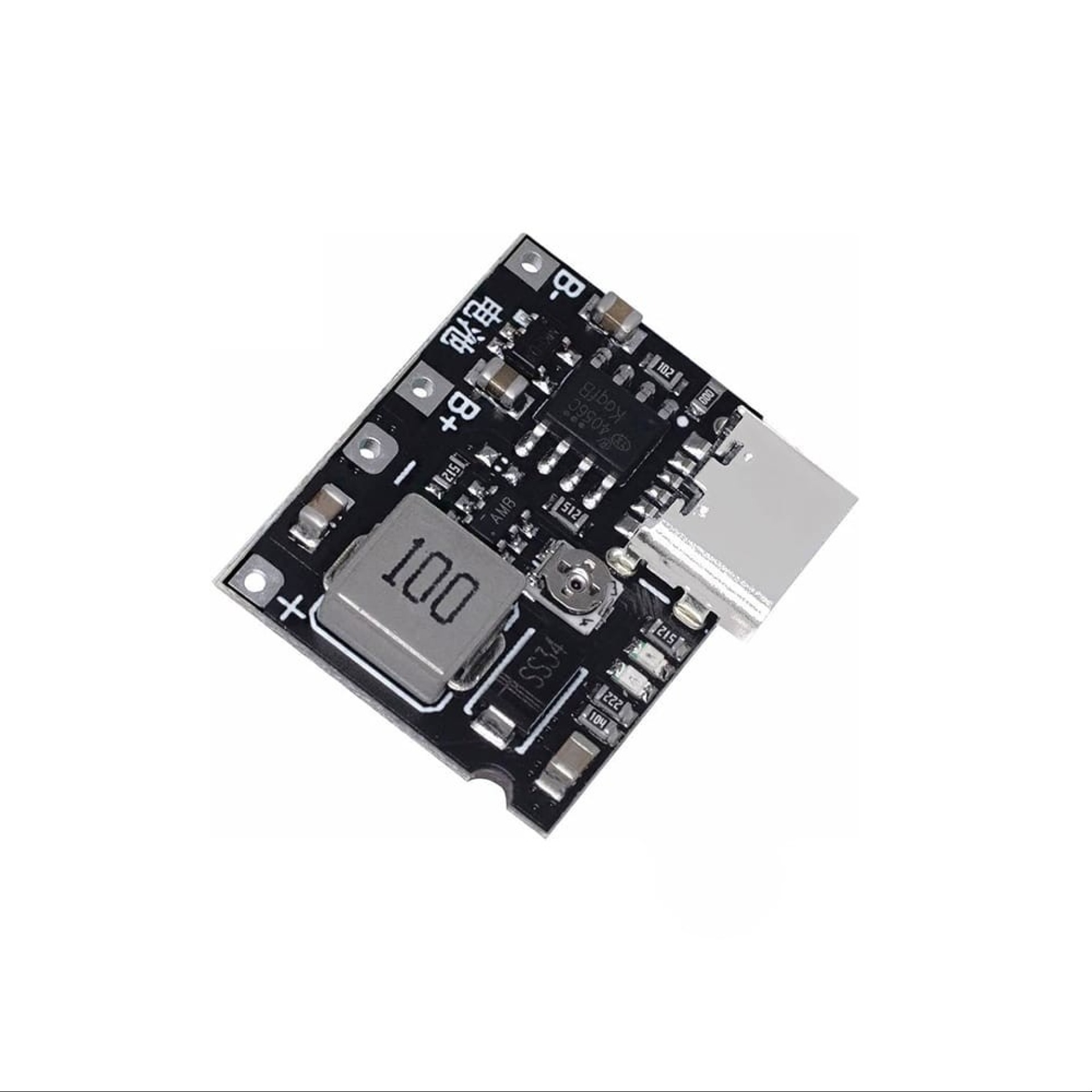 TP4056 18650 Li-ion USB Type-C Battery Charger Module - With Boost Converter - Image 2