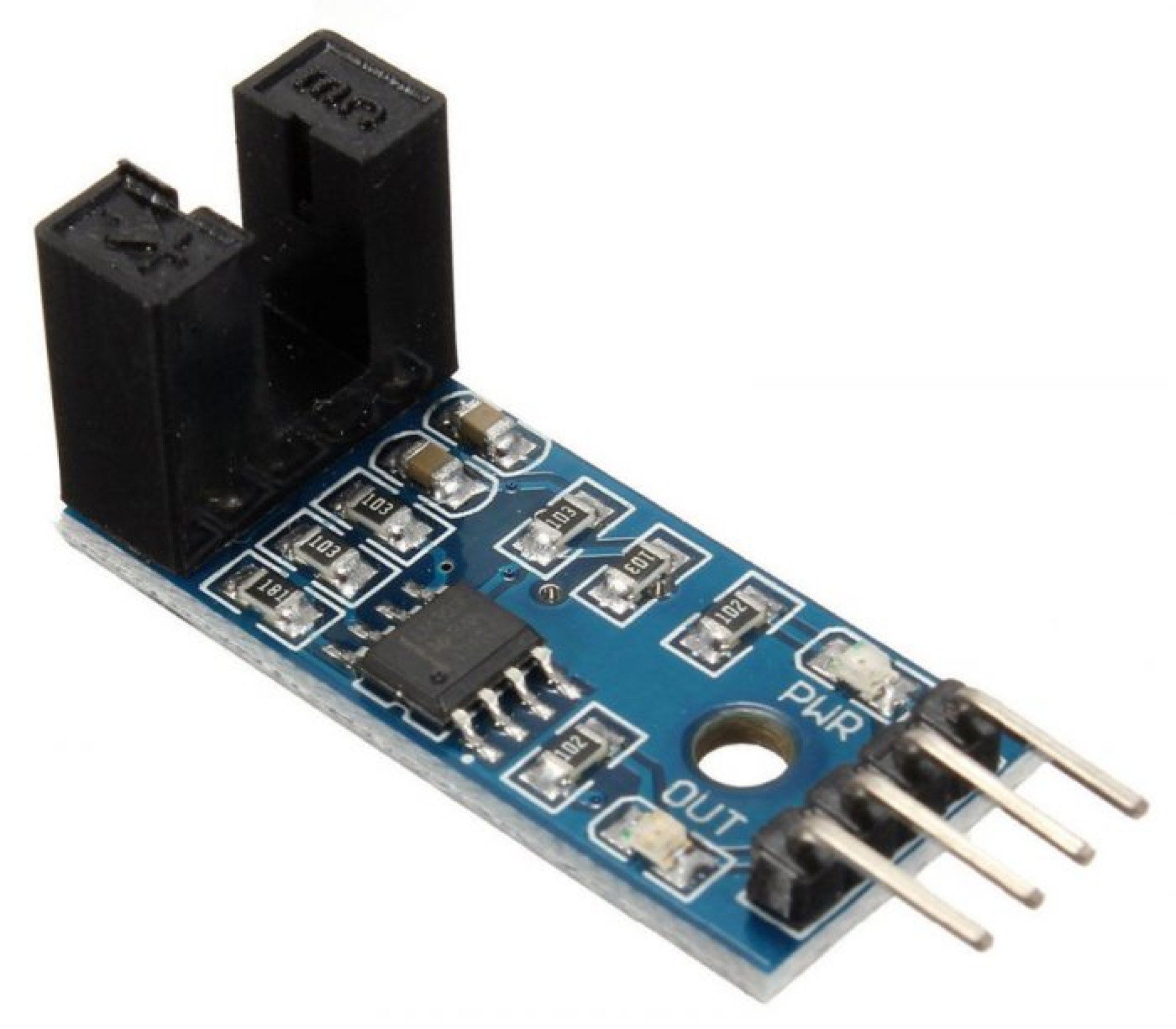 IR Photoelectric Encoder Sensor 4Pin - Image 2