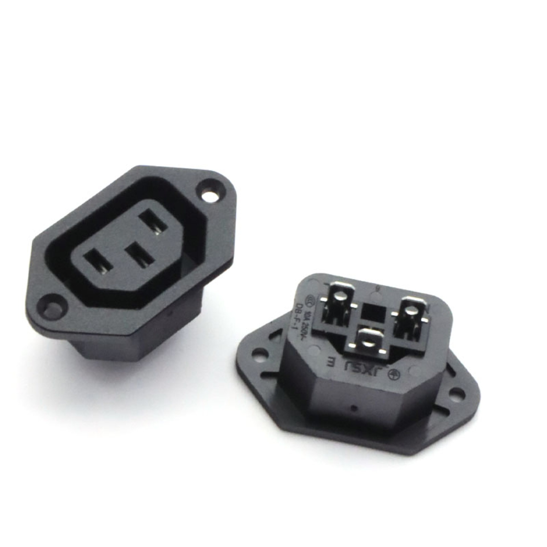 AC-04 AC Power Socket 3 Pin female Plug Connector 10A 250V