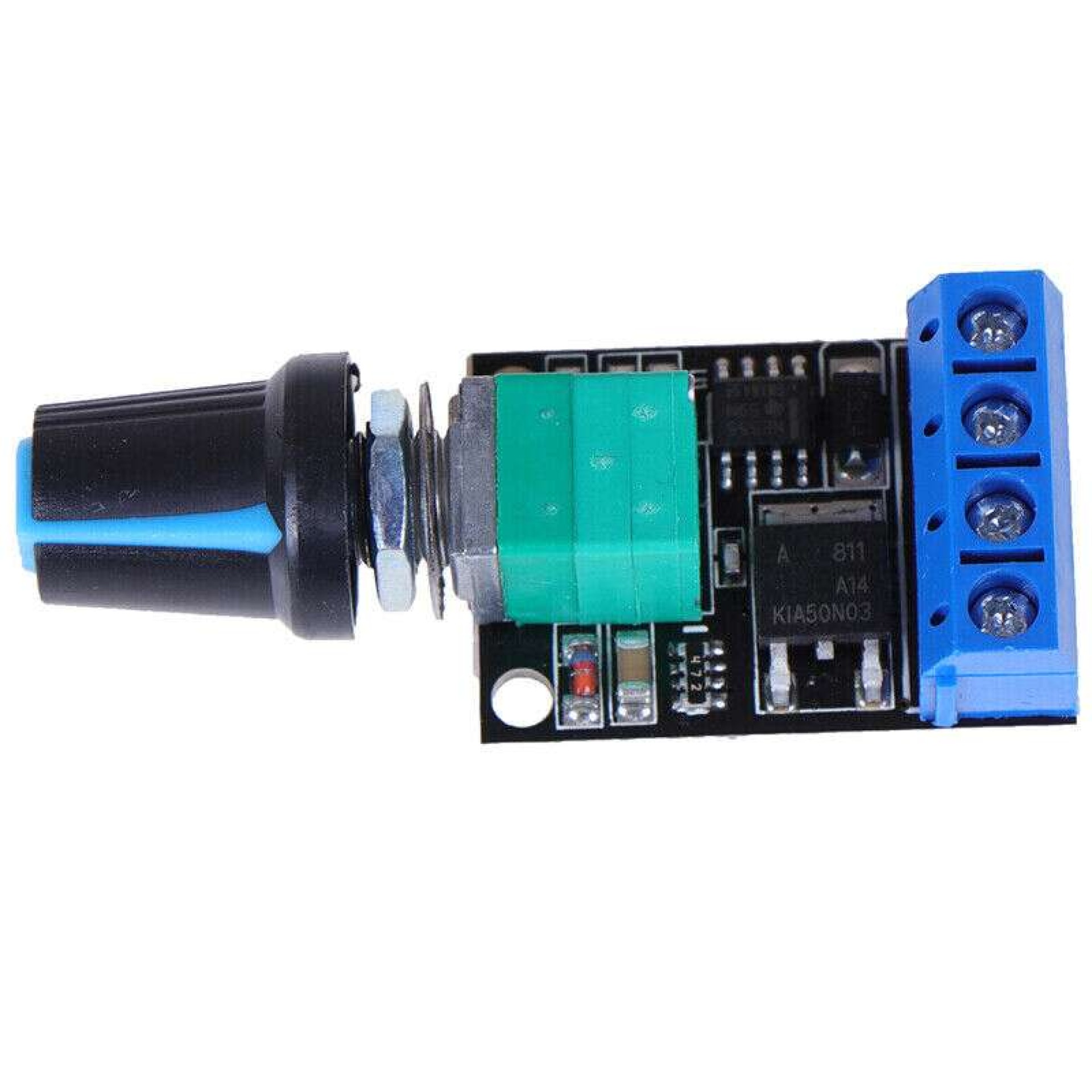 DC 10A Mini PWM DC Motor Speed Controller / Led Dimmer - Image 4