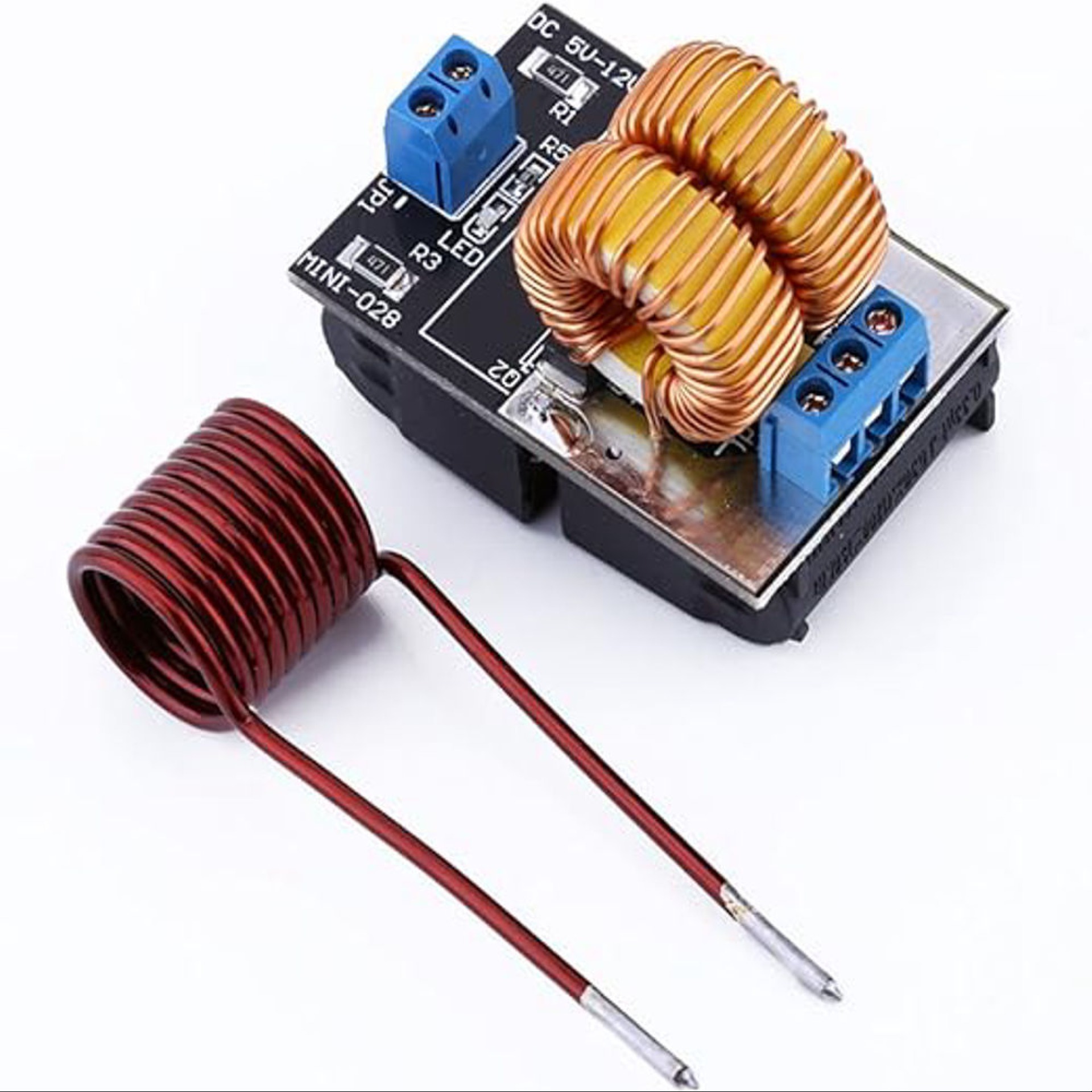 Mini ZVS Induction Heating 120W 5-12VDC With Coil - Image 3