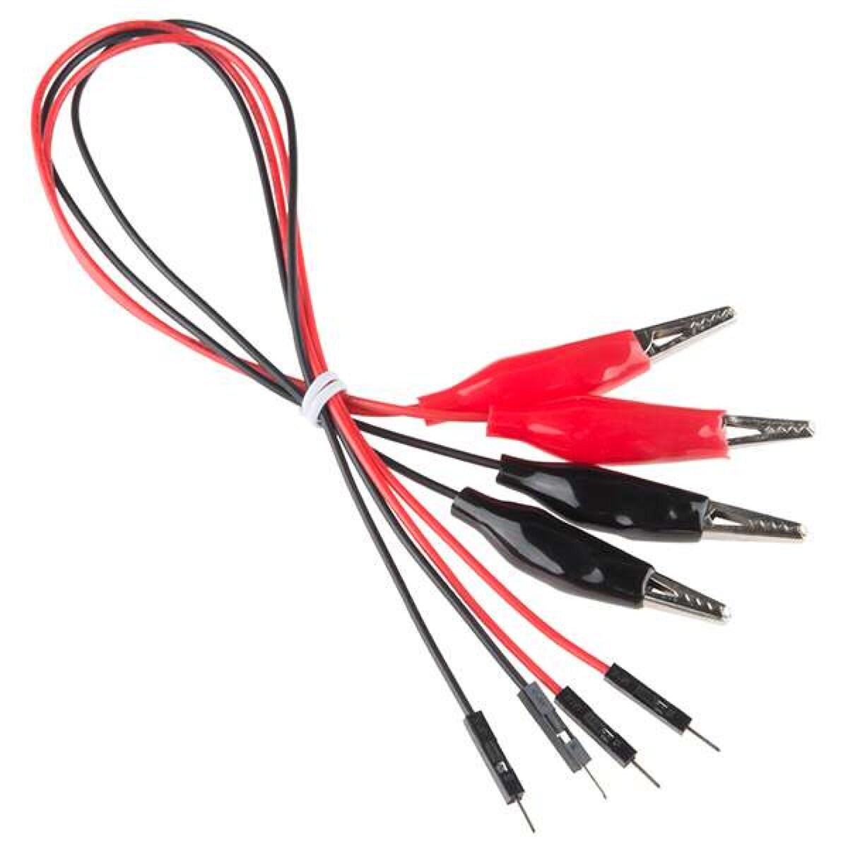 Store Wiris Crocodile Clip to Male Wires Set 4 Pcs for Testing - Electra Store
