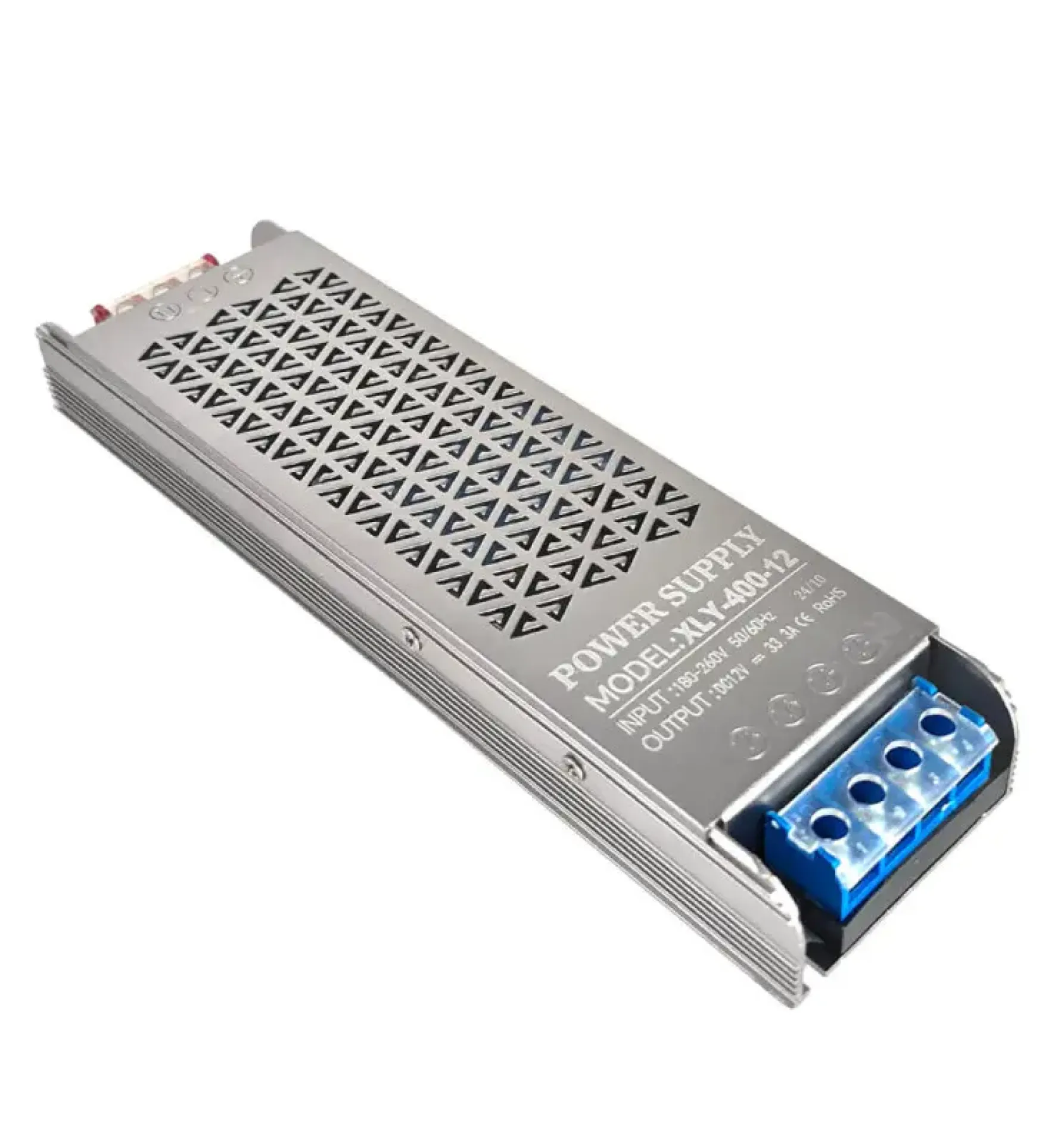 Power Supply Slim 12V 400W 33.3A Aluminum