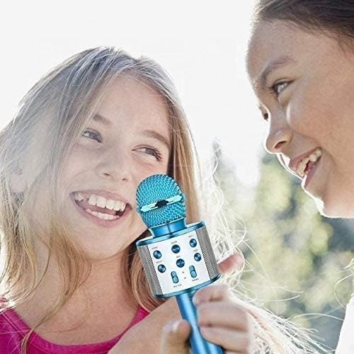 Handheld Wireless Singing Multi-Function Bluetooth with Microphone Speaker - Image 2