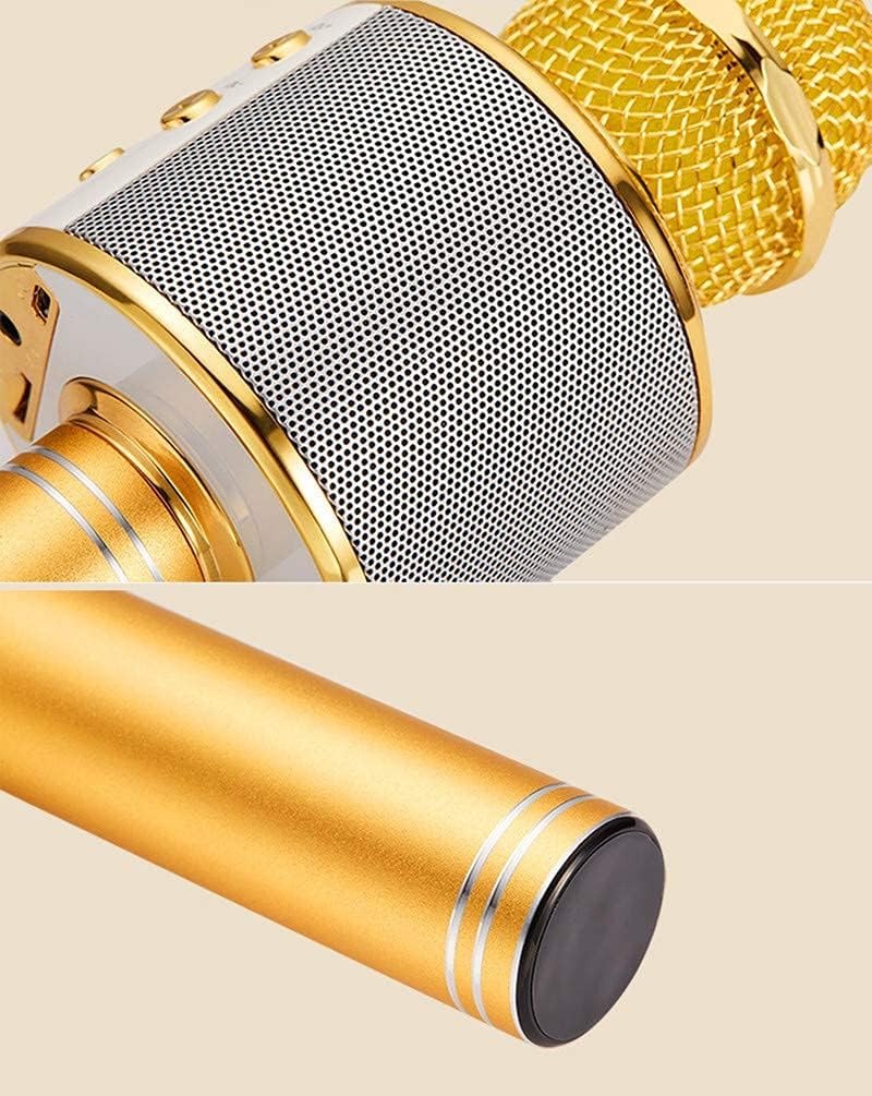 Handheld Wireless Singing Multi-Function Bluetooth with Microphone Speaker - Image 5