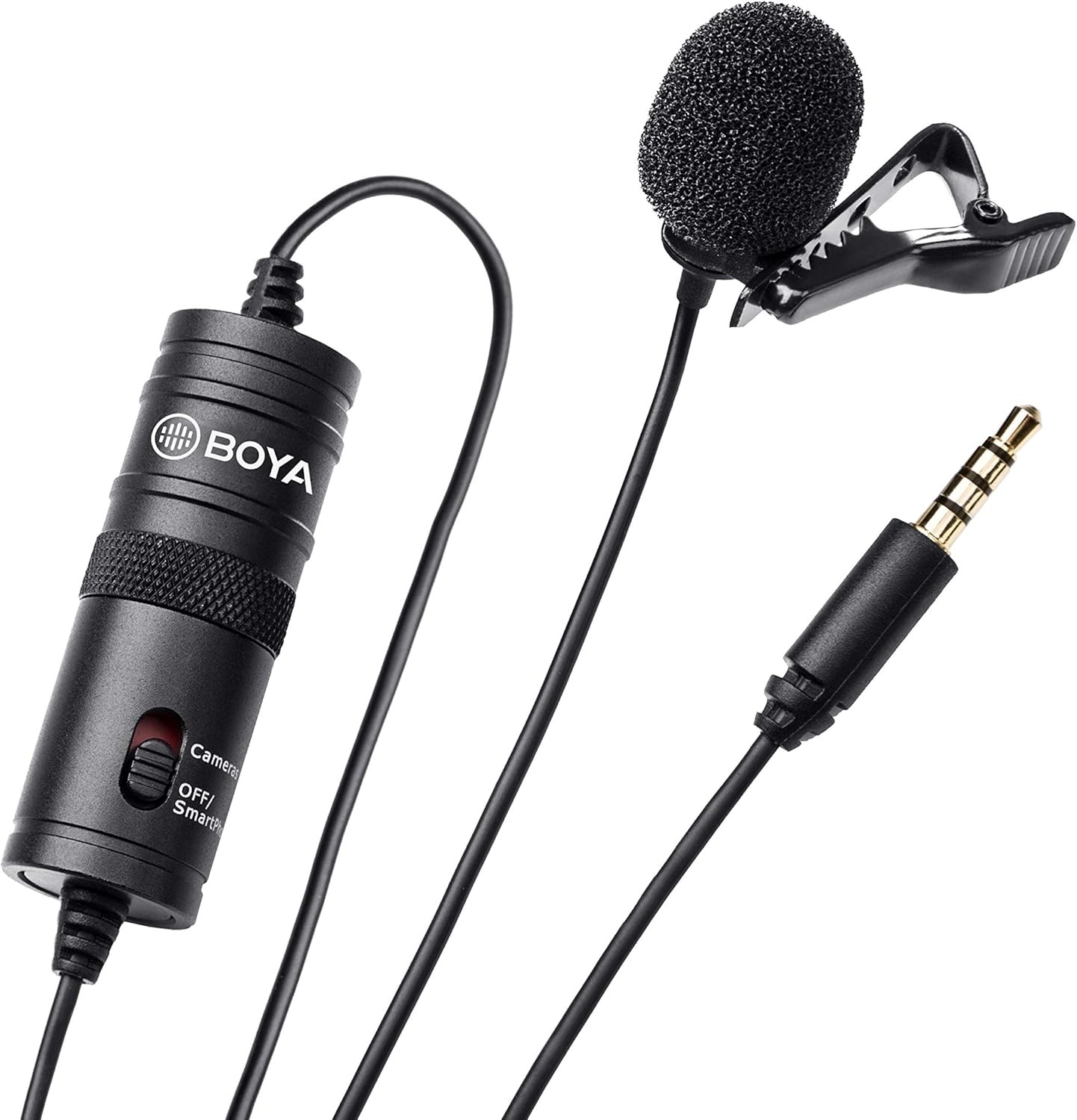 Boya BY-M1 3.5mm lavalier condenser microphone