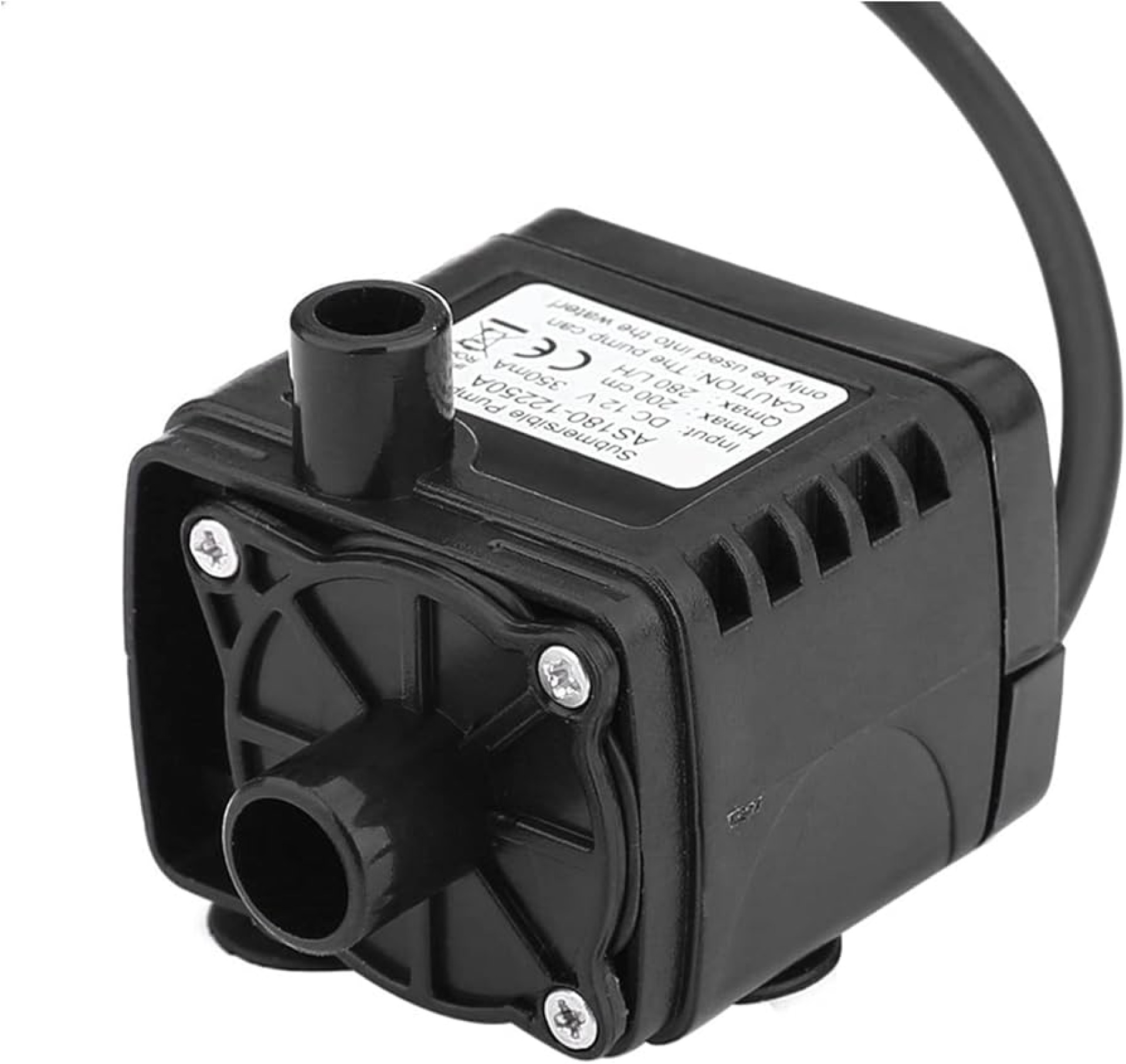 12v Dc brushless Motor Submersible Pump AS180-12250A 280 L/H - Image 4