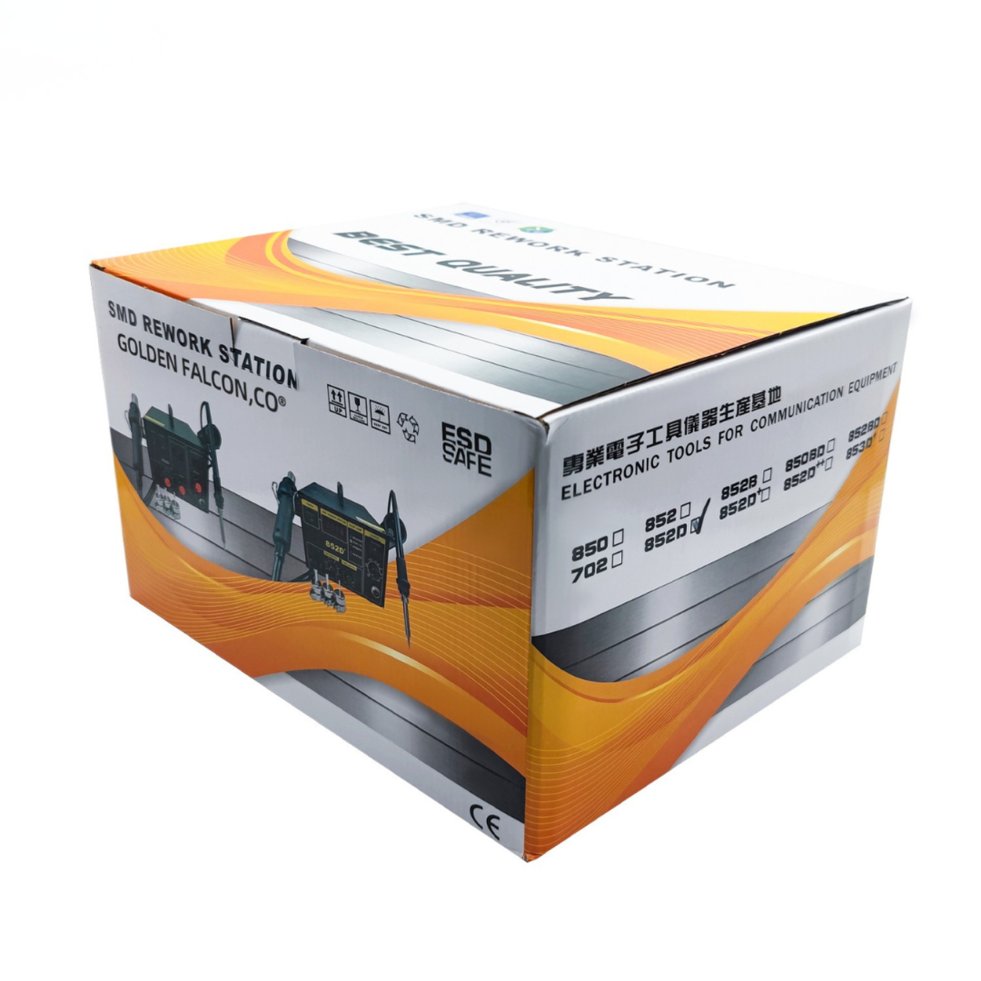 Hot Air Gun Soldering Station With Air & Temperature Controller CT-852D - Image 4