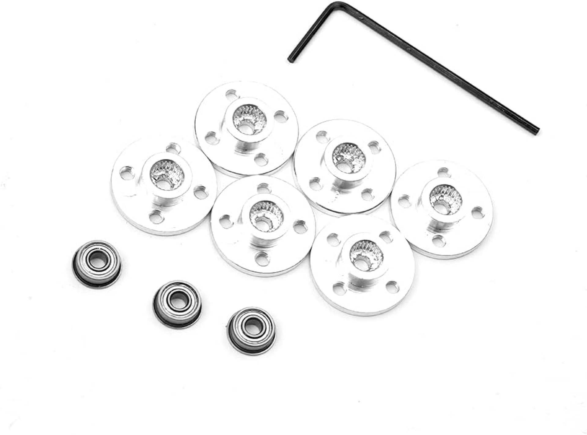 OUNA 6DOF Metal Robotic Arm Kit with Servos - Image 6
