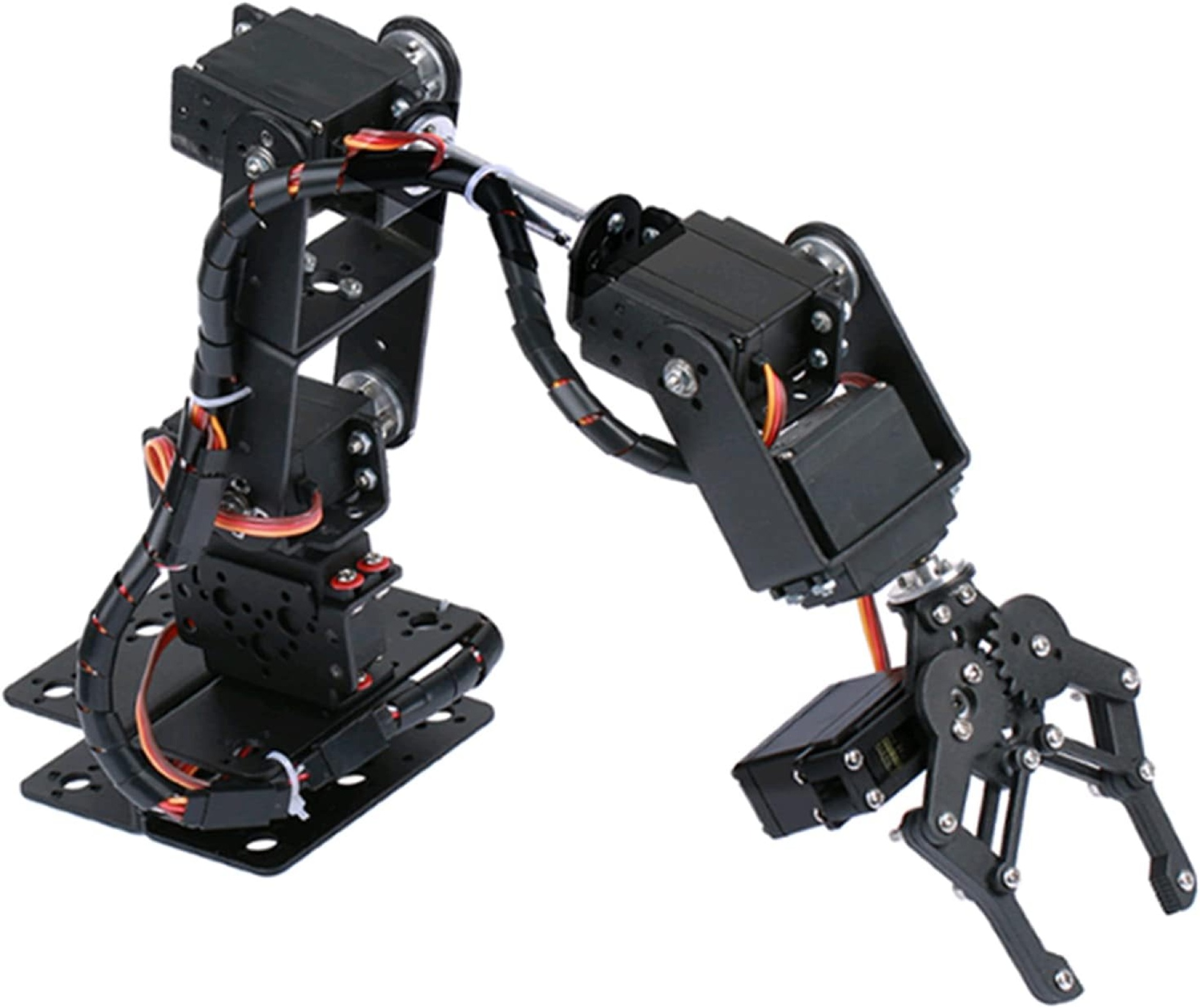 OUNA 6DOF Metal Robotic Arm Kit with Servos - Image 10