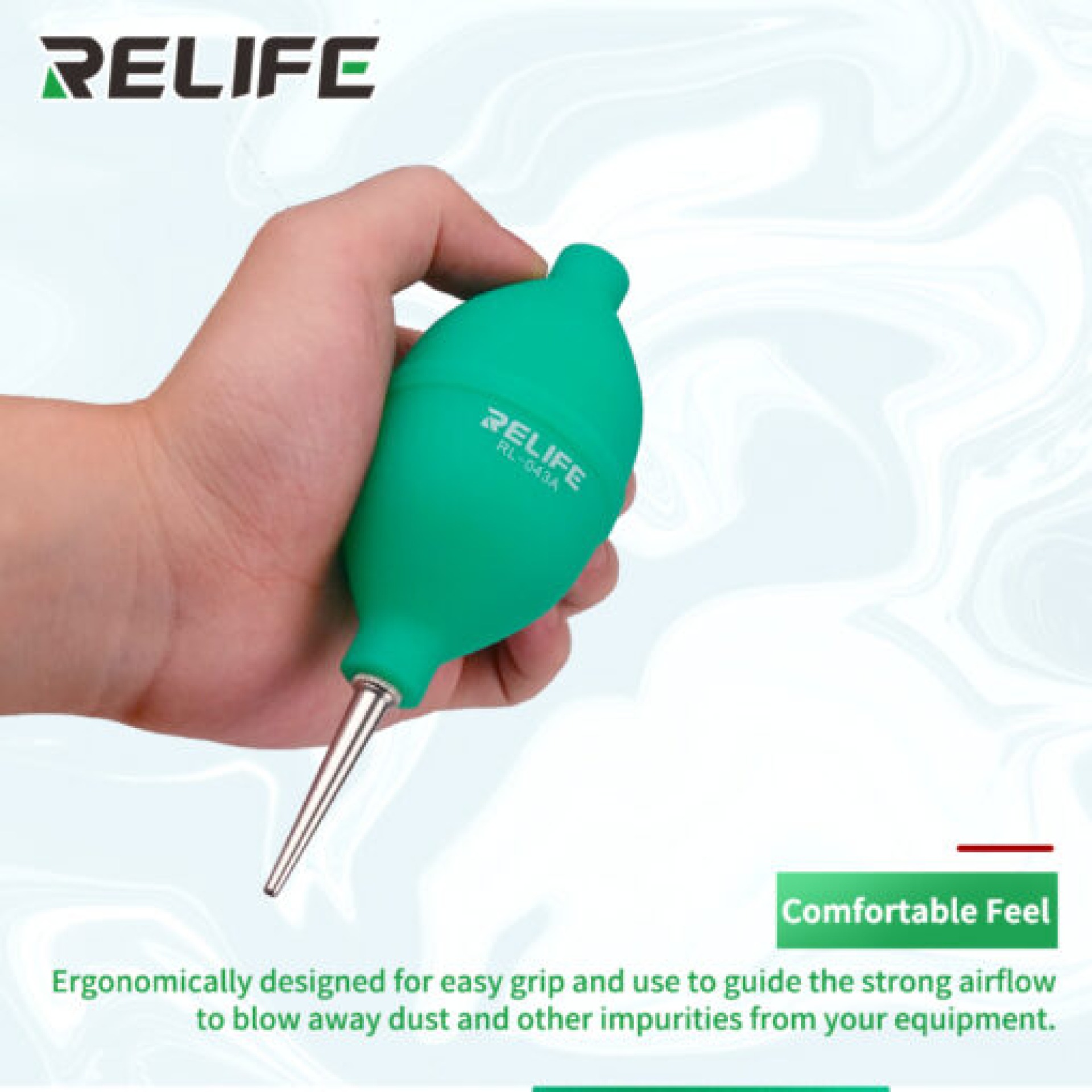 RELIFE RL-043A Air Blower Pump Dust Cleaner (Green) - Image 3