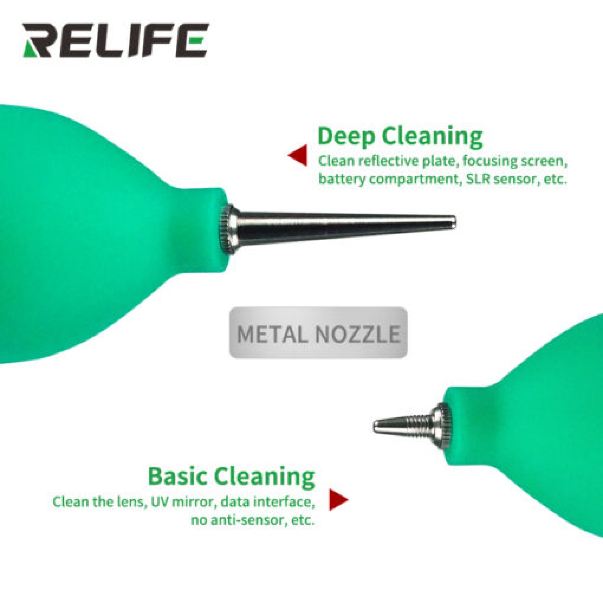 RELIFE RL-043A Air Blower Pump Dust Cleaner (Green) - Image 6