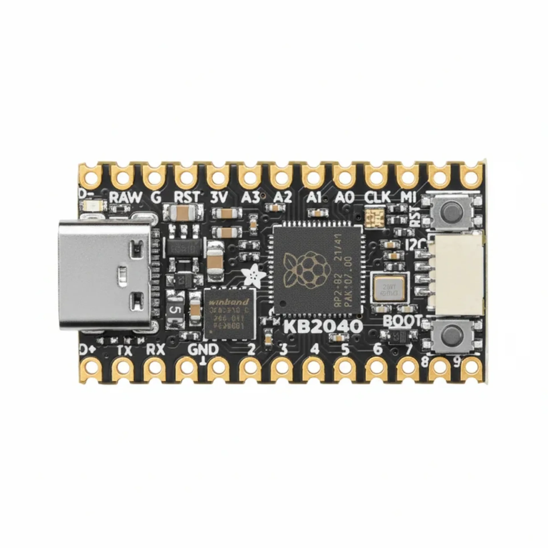 Adafruit KB2040 RP2040 Microcontroller Development Board – Kee Boar Driver - Image 2